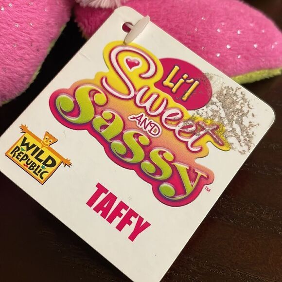 Lil Sweet and Sassy Taffy Pink Turtle Wild Republic 6” NWT Excellent Condition - Picture 7 of 11